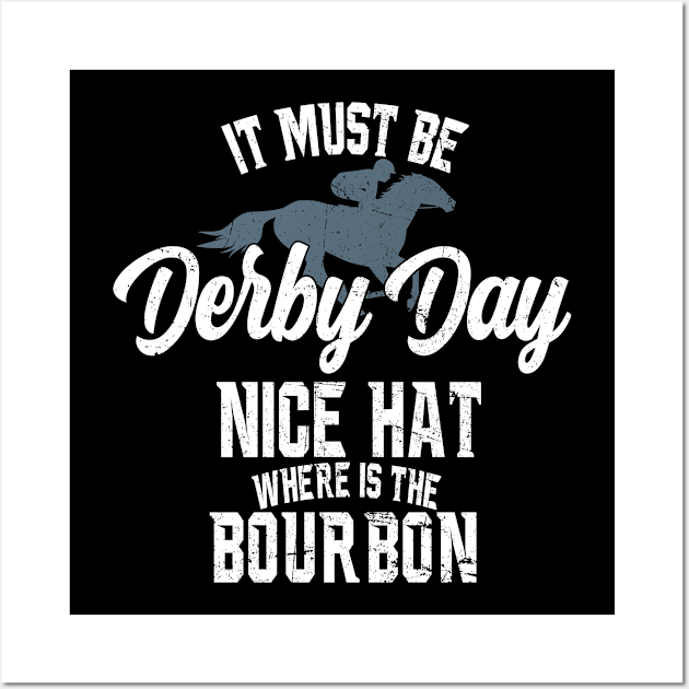 Derby Day and mint juleps Kentucky horse racing Wall Art by New Hights